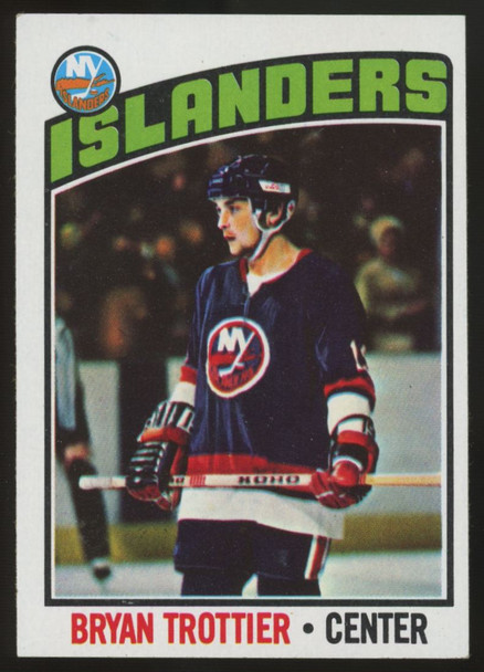 1976-77 Topps Bryan Trottier RC #115 EX+ "A"