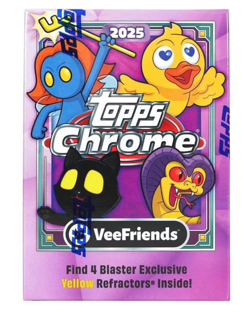 2025 Topps Chrome VeeFriends Blaster Box
