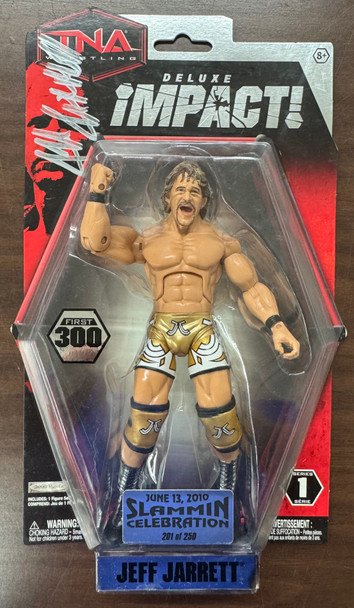 TNA Wrestling Deluxe Impact Series 1 First 300 Chase Jeff Jarrett Action Figure