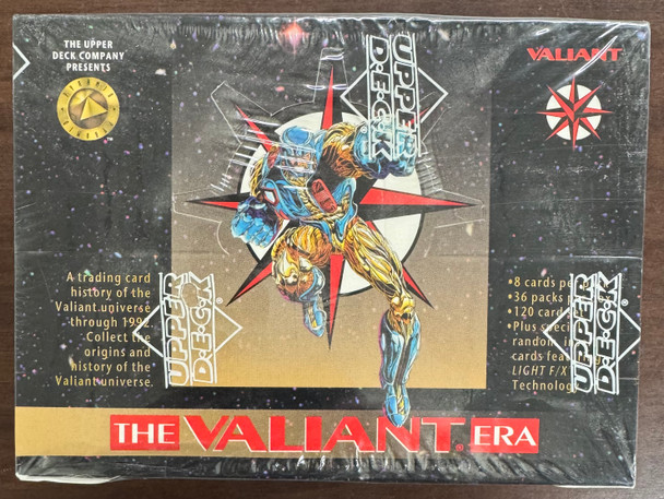 1993 Upper Deck The Valiant Era Series 1 Factory Sealed Box 36 Packs
