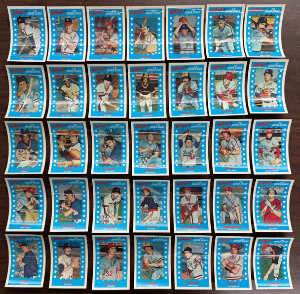 1982 Kellogg's Baseball Near Complete Set (63/64) Missing #14 Reggie Jackson NM