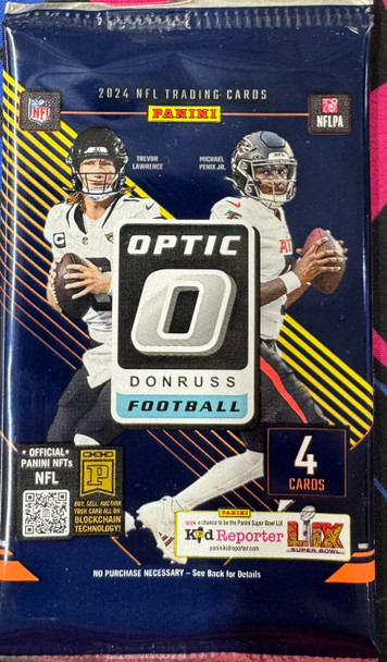 2024 Panini Donruss Optic Football Retail Pack