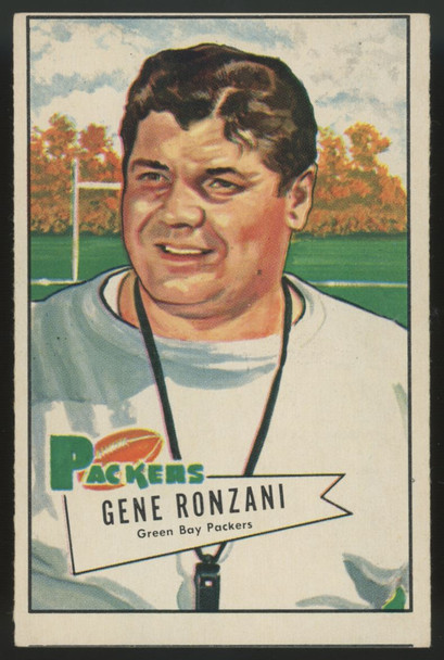 1952 Bowman Large Gene Ronzani RC #135 VG/EX (MC)