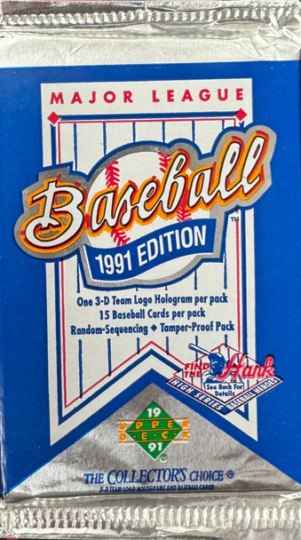 1991 Upper Deck Baseball High Series Pack