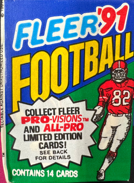 1991 Fleer Football Pack
