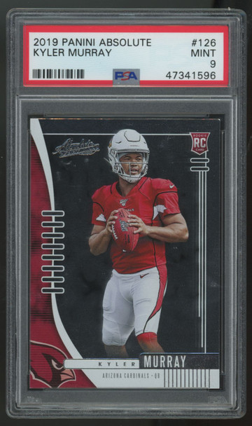2019 Panini Absolute Kyler Murray RC #126 PSA 9 *596