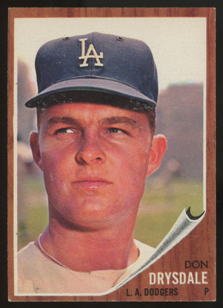 1962 Topps Don Drysdale #340 EX/MT
