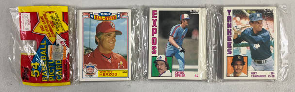 1984 Topps Baseball Rack Pack Factory Sealed