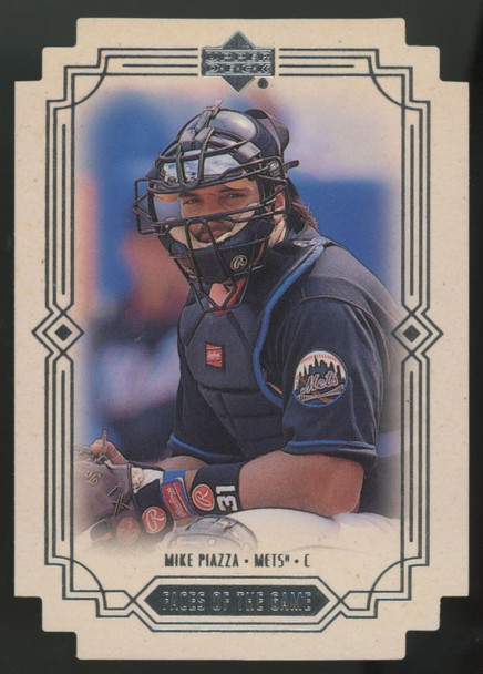 1999 Upper Deck Mike Piazza Silver Faces Of The Game /100 #F14