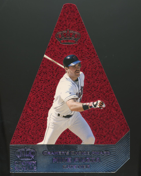 1999 Pacific Crown Royale Mike Piazza Cramer's Choice Jumbo Premium Red /25 #5