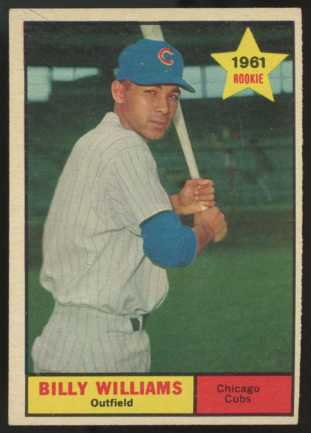 1961 Topps Billy Williams RC #141 EX-MT