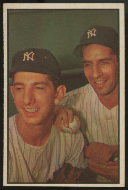 1953 Bowman Color Martin/Rizzuto #93 EX