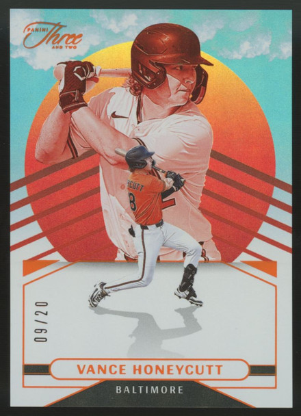 2025 Three & Two Baseball Vance Honeycutt On The Horizon /20 #1