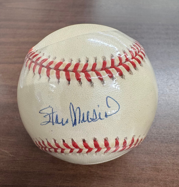 Stan Musial Signed Autographed Rawlings ONL Baseball Steiner Cert