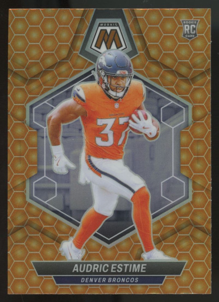 2024 Panini Mosaic Audric Estime RC Honeycomb Prizm SSP #392