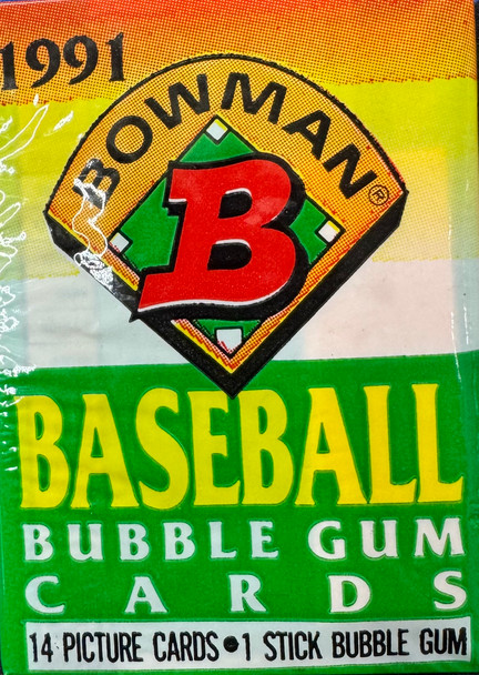 1991 Bowman Baseball Pack