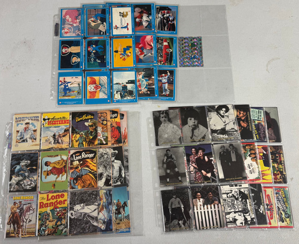 Nostalgia Classic Complete Collector Card Sets, Lone Ranger, Bozo