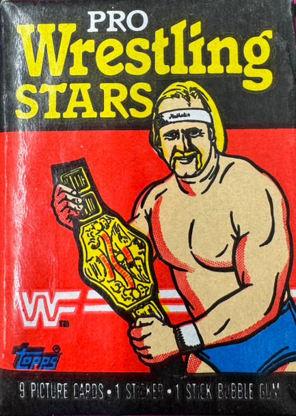 1985 Topps WWF Wrestling Wax Pack