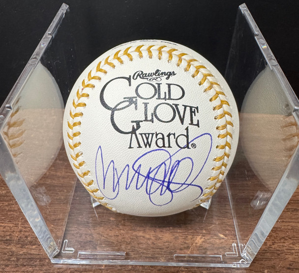 Ryne Sandberg Signed Autographed Rawlings Gold Glove Award Baseball JSA