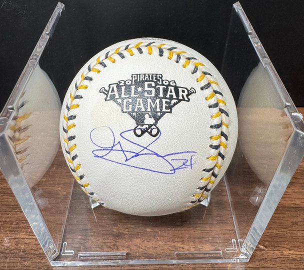 Grady Sizemore Signed Autographed Rawlings 2006 All-Star Game Baseball JSA