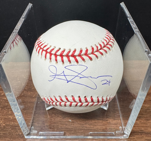 Grady Sizemore Signed Autographed Rawlings OML Baseball JSA *852