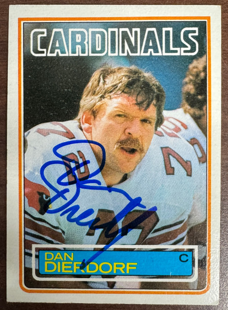 1983 Topps Dan Dierdorf #155 Signed Autographed JSA
