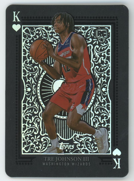 2025-26 Topps Tre Johnson III RC All Kings SSP #AK-21