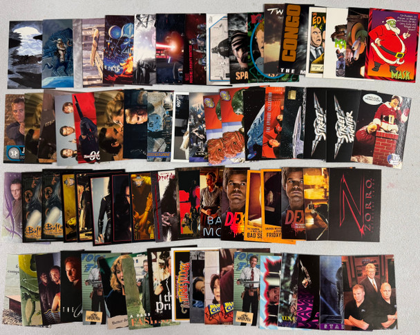 Movie and TV Show Collector Card Promo Lot, Dexter, Buffy, James Bond