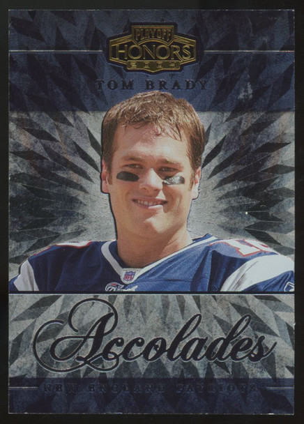 2004 Playoff Honors Tom Brady Accolades /1000 #A-48