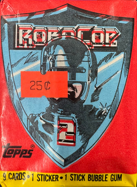 1990 Topps Robocop 2 Wax Pack