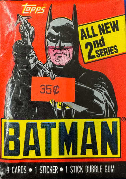 1989 Topps Batman Series 2 Wax Pack