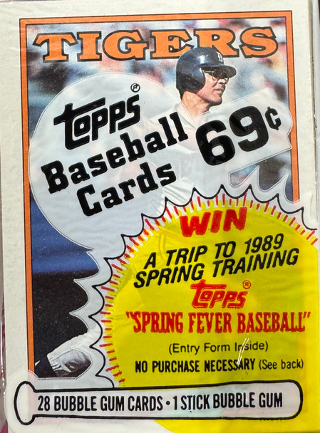 1988 Topps Baseball Cello Pack