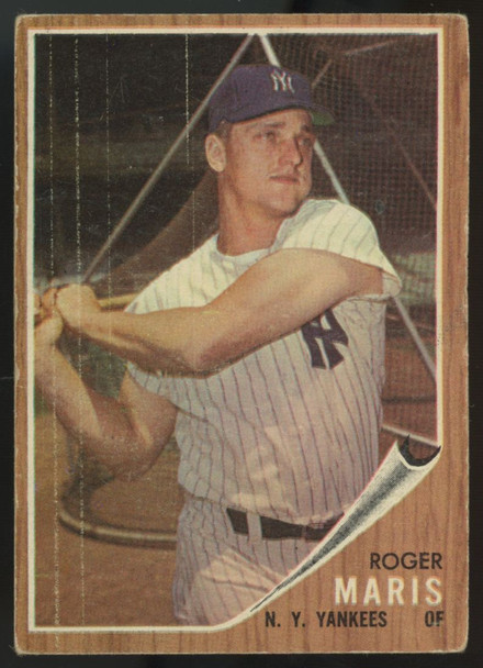 1962 Topps Roger Maris #1 G/VG