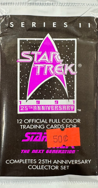1991 Impel Star Trek The Next Generation Series 2 Wax Pack