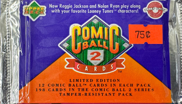 1991 Upper Deck Looney Tunes Comic Ball Series 2 Wax Pack