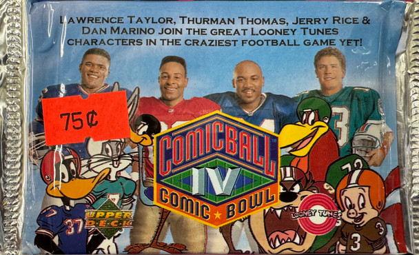 1992 Upper Deck Looney Tunes Comic Ball Series 4 Wax Pack