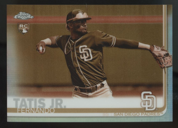 2019 Topps Chrome Fernando Tatis Jr. RC Sepia Refractor #203