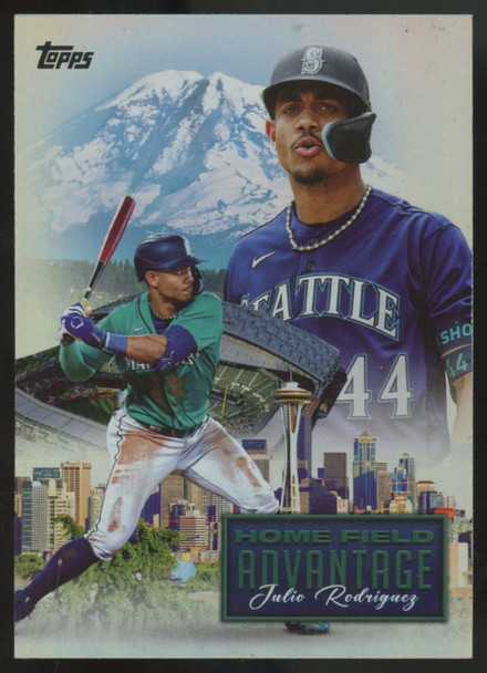 2024 Topps Series Two Julio Rodriguez Home Field Advanatge #HFA-7