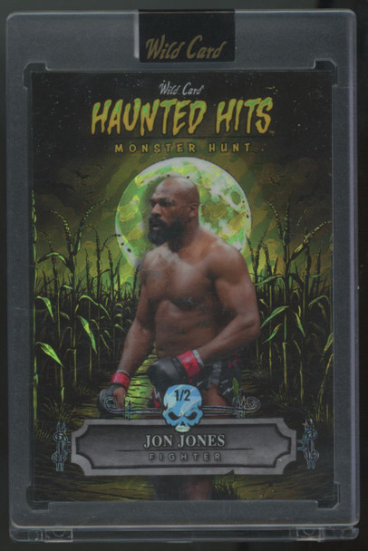 2025 Wild Card Monster Hits Jon Jones Corn Maze /2 #HHCF-JJ