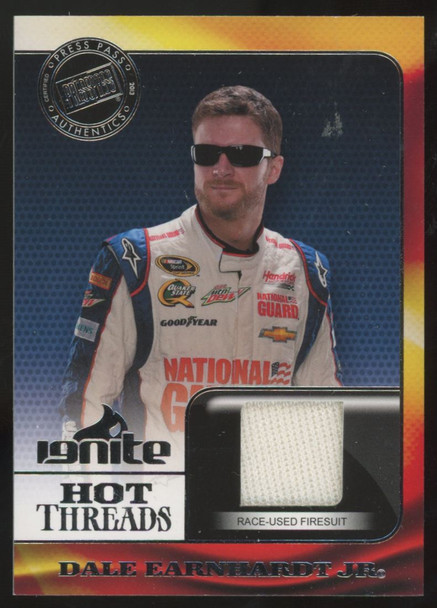 2013 Press Pass Ignite Dale Earnhardt Jr. Hot Threads Patch #HT-DEJR