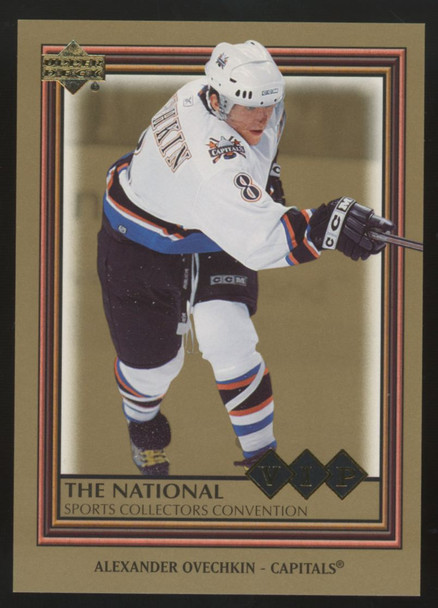 2006 Upper Deck The National VIP Alexander Ovechkin Rookie RC #NHL-1 "D"