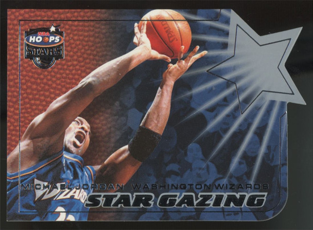 2002-03 Fleer Skybox Michael Jordan Star Gazing Die Cut #8