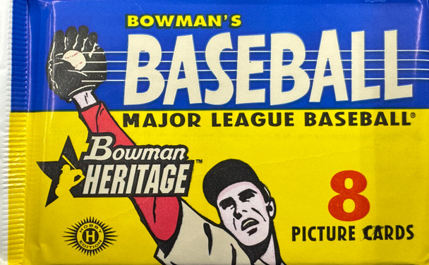 2004 Bowman Heritage Baseball Pack