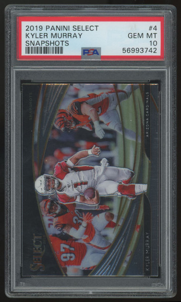2019 Panini Select Kyler Murray RC Snapshots #4 PSA 10