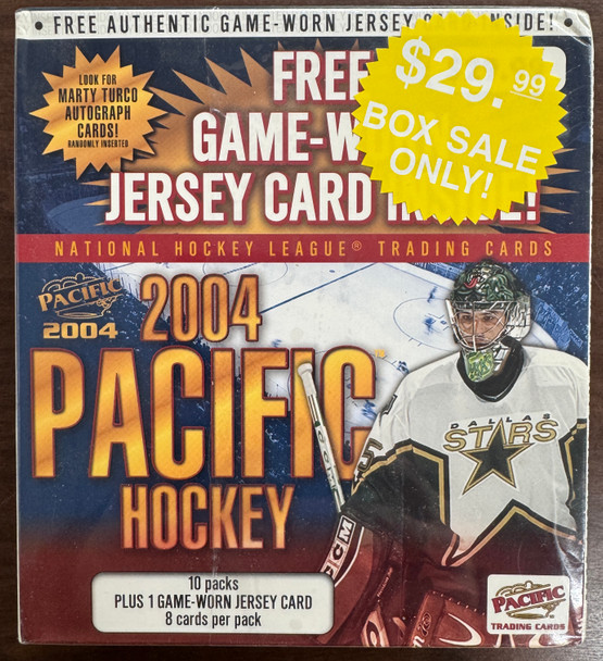 2003/04 Pacific Hockey 10 Pack Blaster Box Factory Sealed