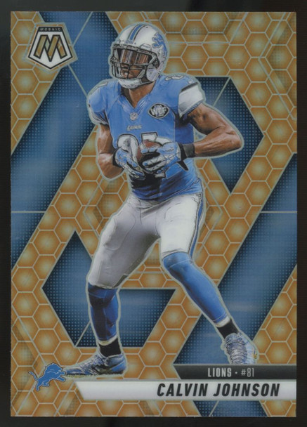 2025 Panini Mosaic Calvin Johnson Honeycomb SSP #90