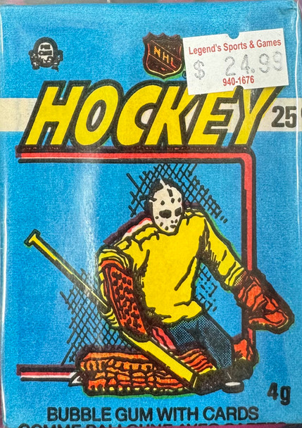 1982/83 O-Pee-Chee Hockey Wax Pack
