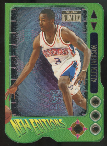 1996-97 Skybox Premium Allen Iverson New Editions Die Cut #5