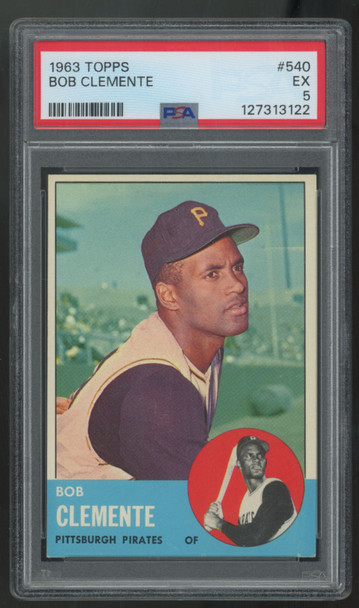 1963 Topps Roberto Bob Clemente #540 PSA 5 *122