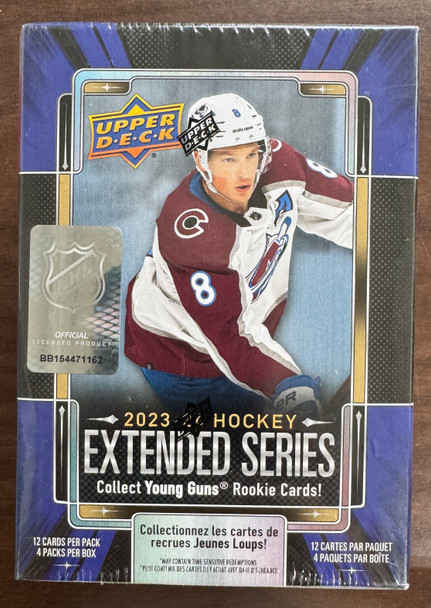 2023/24 Upper Deck Extended Series Blaster Box Factory Sealed